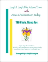 Joyful, Joyful We Adore Thee with Jesus Christ is Risen Today TTB choral sheet music cover